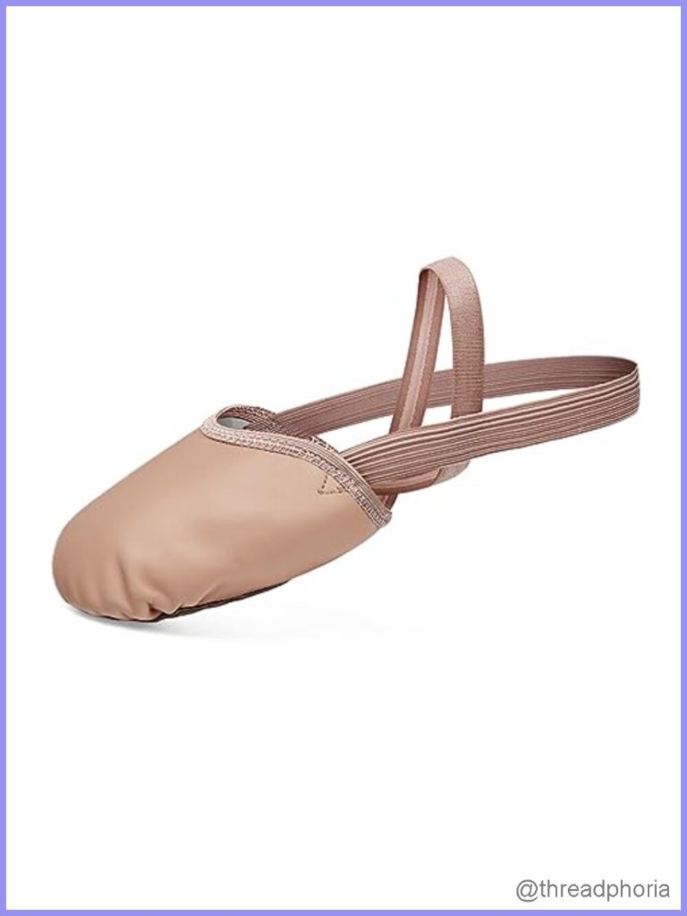 Genuine Leather Half Sole Dance Shoes for Lyrical Pirouette